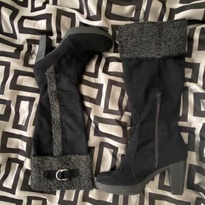 Naturalizer Calf Length Trinity Boots. Size 7.5.